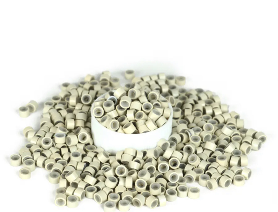 Micro ring krúžok so silikónom 5 mm-Blond